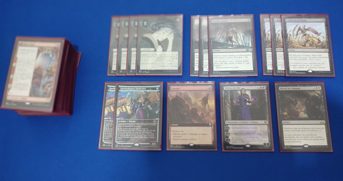 MusettiHenrique's tweet photo. Won a local Store Championship yesterday with RB Mid 🧛🏻‍♂️🔥👾

3-0-1 🏆

R1 UB Control: 🫨👾👾
R2 RB Midrange: 🫨👾👾
R3 Esper Greasefang: 👾👾
R4 UW Control: 🫨👾⌛

@fireshoes https://t.co/uKfIuD83my