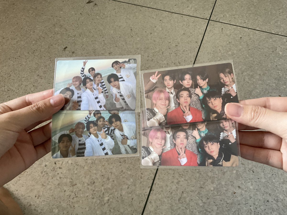 biewwei's tweet photo. การ์ดรวม 4 ใบ  160รวมส่ง
(ตกใบละ40บาท) ไม่ขายแยกนะคะ🤍
ลดได้นิดนึงค่า

#ตลาดนัดENHYPEN #ตลาดนัดเอนจีน 
#ตลาดนัดengene #ตลาดนัดเอนจีน https://t.co/VURm4CyXVa