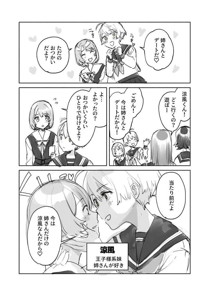 こういう妹ハーレム百合が見たい漫画