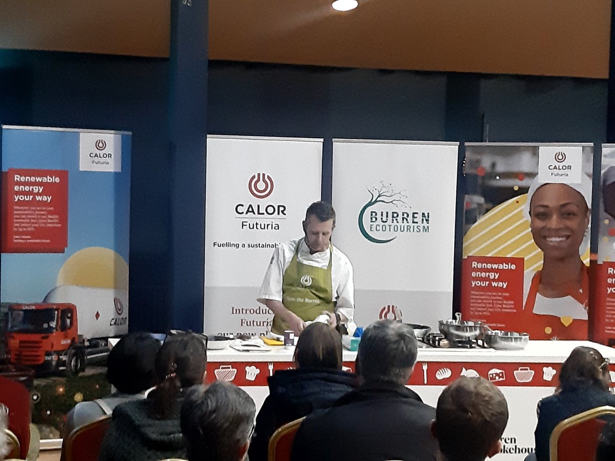 Burren Slow Food Festival in full swing here at the Pavilion in Lisdoonvarna, cooking demonstrations, wellness talks and farmers market, an excellent event!!  <a href="/ClareTourism/">VisitClare</a> <a href="/visitBurren/">Visit the Burren</a> <a href="/wildatlanticway/">Wild Atlantic Way</a> <a href="/calorireland/">Calor Ireland</a> <a href="/Failte_Ireland/">Fáilte Ireland</a> <a href="/discoverirl/">Discover Ireland</a> <a href="/slowfoodclare/">Slow Food Clare</a>