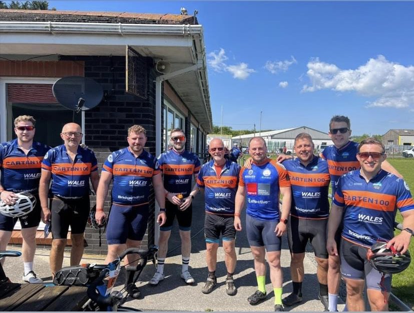 MrJackLiamSmith's tweet photo. Memorable day with the lads completing the @Carten100 yesterday. Approaching £2k raised for a wonderful cause. Job done 👍 https://t.co/SKfWOFRGLz