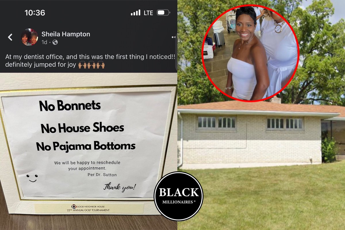 A dentist who owns her own practice implemented a new dress code that some people are praising but others are calling it anti black. “No Bonnets, No House-shoes, No Pajamas or we will gladly reschedule your appointment”