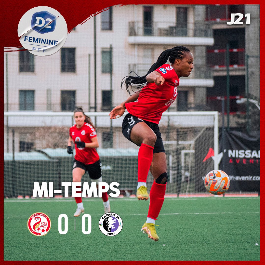 PARISSOCOEUR's tweet photo. âž ð ð-ð§ðð ð£ðŠ: Câest sur un score encore indécis que les deux équipes rentrent aux vestiaires.
0ïžâ£-0ïžâ£ #ISSYCAP14 #d2feminine #AllezleschouettesðŠðŽâ«ïž https://t.co/5ndvM6DG9S