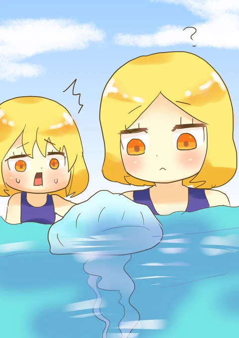 #1日1バニヤン #FGO 不思議なクラゲを発見するWバニヤン