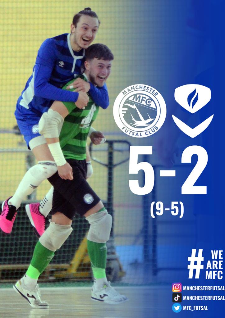 MFC_Futsal's tweet photo. What a win! Well done lads!! 👏🏼 https://t.co/TAgcx9WMZd