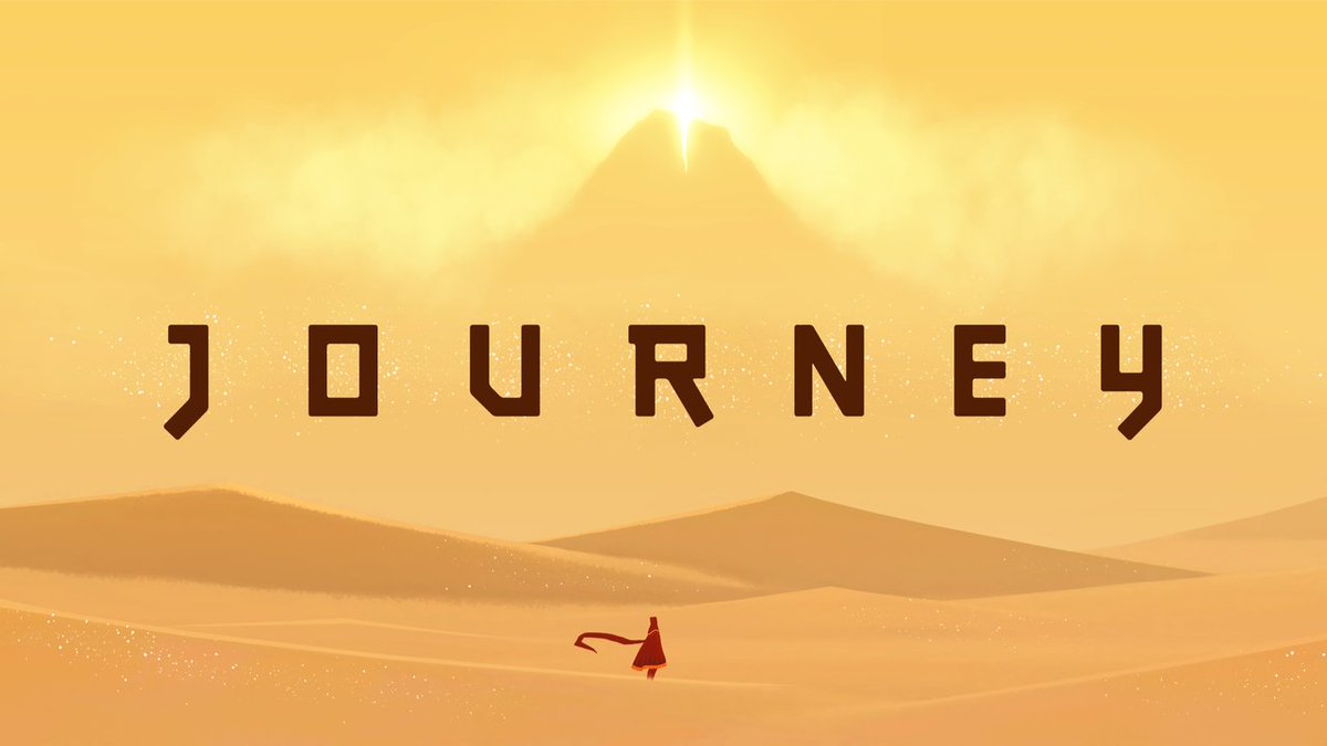 TheOikosGame's tweet photo. #Journey by @thatgamecompany is as breathtaking &amp; emotional to play now as it was when it was first released over 11 years ago.

The art is a masterpiece in simplicity. A minimalist approach using bold shapes &amp; colors creates a surreal and mesmerizing environment.

#GameDesign https://t.co/dHrqNNYKx7