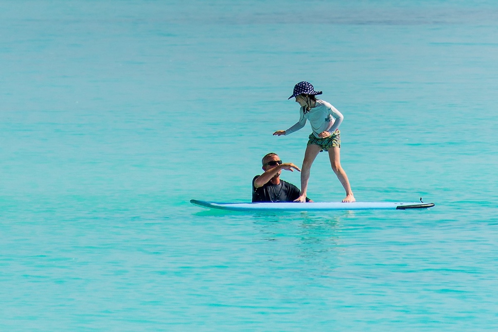 Our experienced @tropicsurf instructors offer customized surfing lessons for all levels. From lagoon lessons for beginners to guided trips for advanced surfers—they're here to help you achieve your goals and discover the thrill of surfing. 

#gililankanfushi #surfinginmaldives