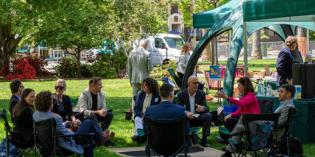 Thank you California Outdoor Recreation Partnership (CORP) for hosting the Sacramento Summit! Great to see brands like <a href="/Hipcamp/">Hipcamp</a> <a href="/REI/">REI</a> <a href="/Hydrapak/">HydraPak</a> <a href="/CamelBak/">CamelBak</a> Peak Design <a href="/LittleKamperLP/">Little Kamper portable (1lb) propane tank exchange</a> there with us to advocate on behalf of the outdoor industry!