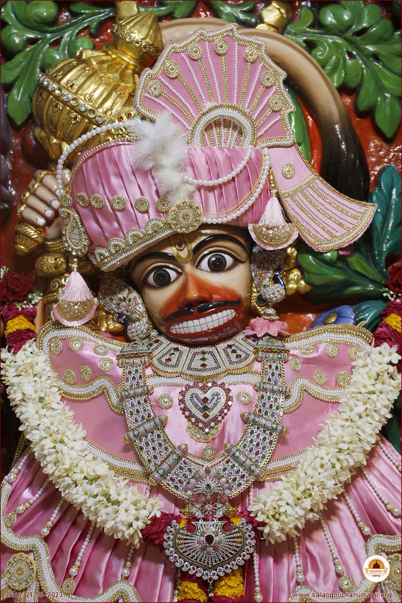 cosmic_magnet's tweet photo. RT https://t.co/UyKw78KF1M Darshan : 21-05-2023 
Hello Devotees  
Jai Shri swaminarayan
Shri kashtbhanjandev hanumanji Maharaj Salangpur dham.
https://t.co/qGBsQP7LDU
#swaminarayan #inspi… https://t.co/JmZF4IgB6J
