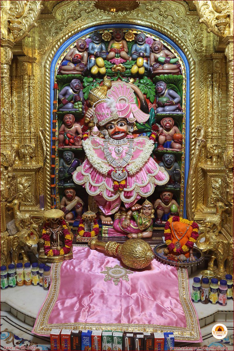 cosmic_magnet's tweet photo. RT https://t.co/UyKw78KF1M Darshan : 21-05-2023 
Hello Devotees  
Jai Shri swaminarayan
Shri kashtbhanjandev hanumanji Maharaj Salangpur dham.
https://t.co/qGBsQP7LDU
#swaminarayan #inspi… https://t.co/JmZF4IgB6J