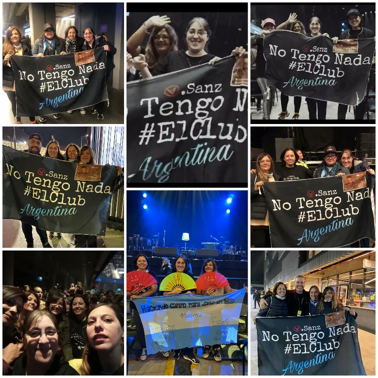 NoTengoNadaArg's tweet photo. Hermoso poder disfrutar en familia, de todas tus fechas @AlejandroSanz y vivirlas al máximo 7/7 #SanzEnVivo🇦🇷 🇦🇷 la felicidad en nuestras caras #HacerCaminoParaDarteUnBeso  #hasquesuceda🙌 https://t.co/Py7GSQie3r
