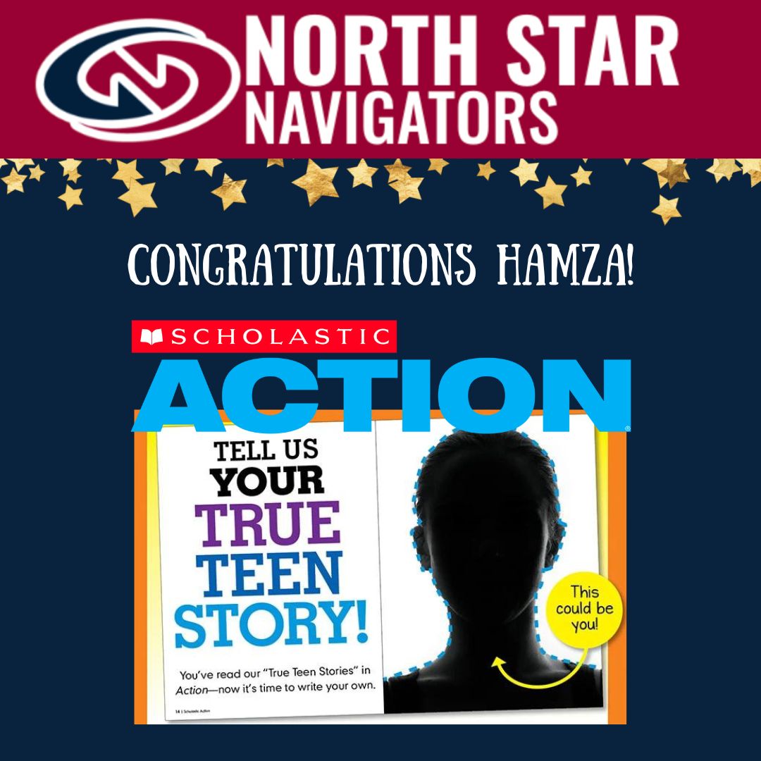 lnshigh's tweet photo. Congratulations Hamza for receiving runner up in the True Teen Story Contest for Scholastic Action Magazine! https://t.co/Yw8ZxrYYcV