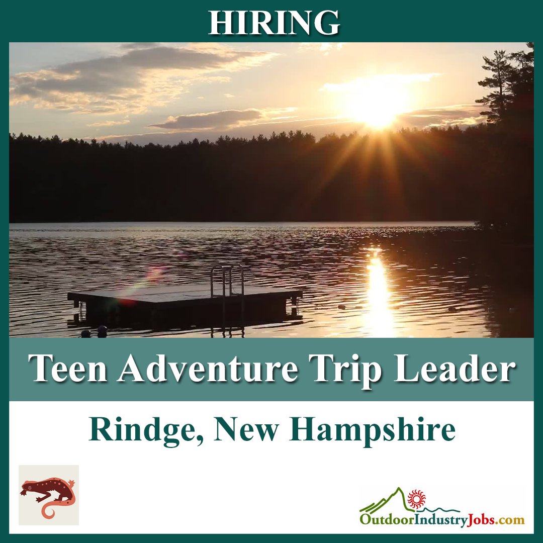 Mass Audubon Wildwood Camp is hiring a Teen Adventure Trip Leader in Rindge, New Hampshire.

Apply Here: myjob.fun/3Mfph6x

#OutdoorIndustry #OutdoorIndustryJobs #NowHiring #Hiring #Job #JobSearch #JobSeeker #seasonaljobs #summerjobs #americorpsworks