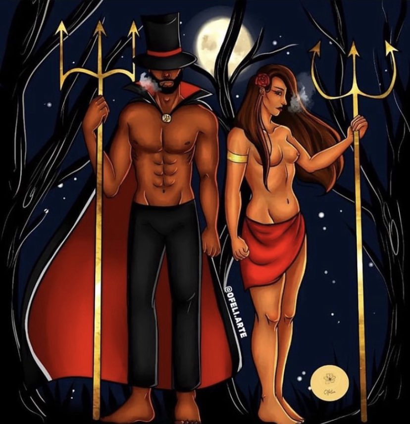 macumbalizou_'s tweet photo. Quem toma conta da porteira é um homem e uma mulher 💃🎩 https://t.co/gi8JBdOraW