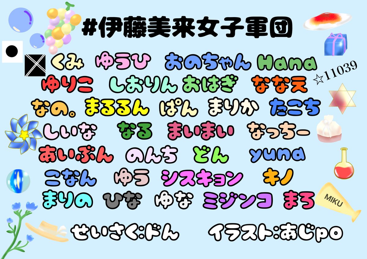 mskk0610's tweet photo. 今回制作したフラワースタンド

イラストはあじpo.様
お花はsakaseru様
パネルはプリオ様
参加者様は4枚目となっております。

#伊藤美来
#伊藤美来女子軍団
#みっくライブツアー2023 https://t.co/M1OkvsgVQP
