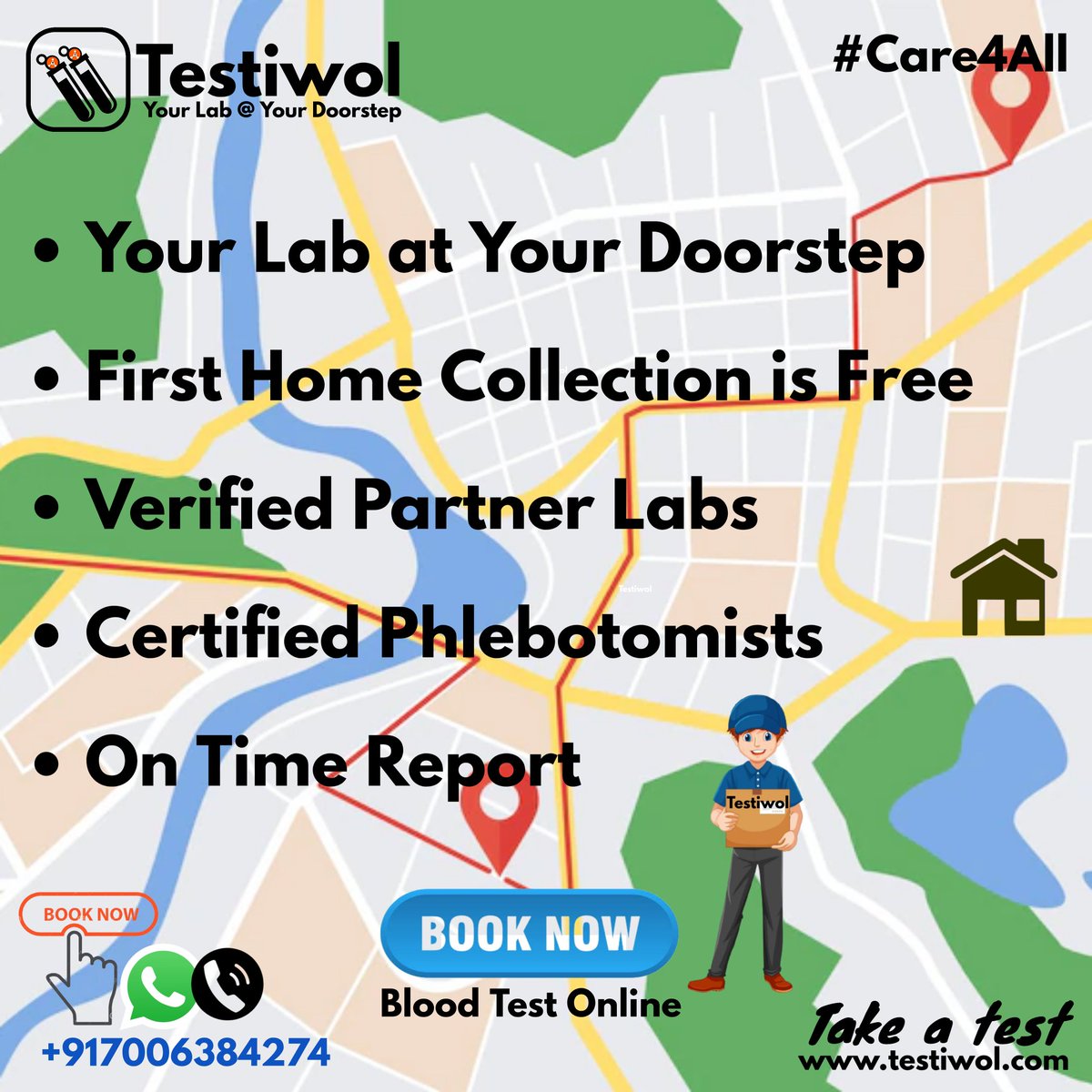 testiwol's tweet photo. Book test from any lab of your choice
#world #letsbuildlocal #letsbuildtogether
#technology #innovation #skill
#Anantnag #testiwol #yourlabatyourdoorstep
#facts #testiwol #Health #healthylifestyle #Healthykashmir @testiwolindia #testiwol @testiwol https://t.co/dZK9yBWEA8
