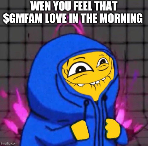 GMfam_ily's tweet photo. It's all about the love 🫶 

$GMFAM https://t.co/mKpp8aBvyh