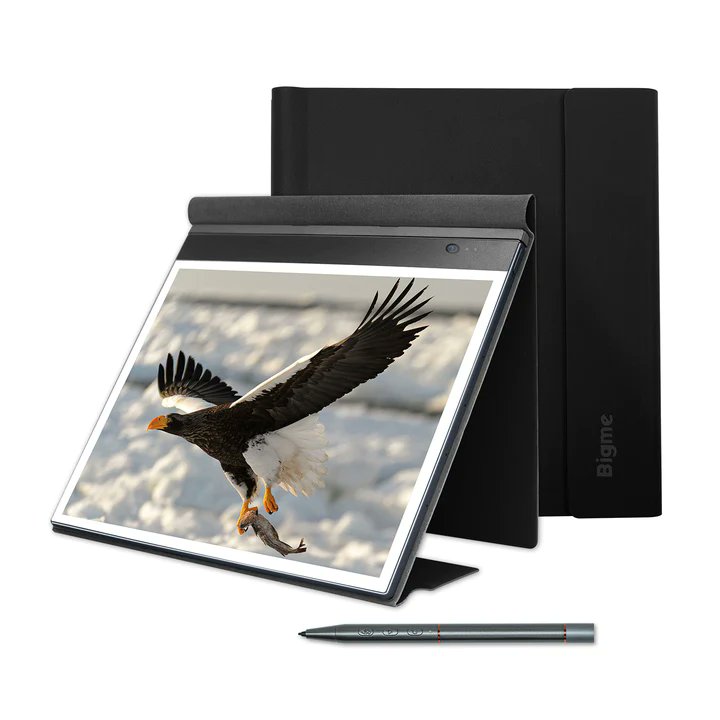 TabletSage's tweet image. Bigme just launched the InkNote Color Lite tablet, an affordable addition to their impressive InkNote Color lineup. Featuring a stunning 10.3&quot; E Ink Kaleido 3 color display, it showcases 300ppi B&amp;amp;W content and 150ppi in color. #Bigme #InkNoteColorLite #TabletTech