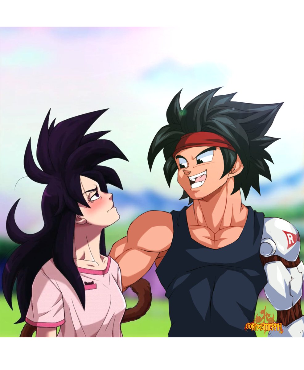 Kaosmerah1's tweet photo. Uniting artistry and imagination! Joined forces with @junereito for an amazing open collab featuring my OC Azuki and her beautiful OC Kisa. Together, we're creating magic.

#creativity #collaboration #dragonball #collabartist https://t.co/ksFixikyiw