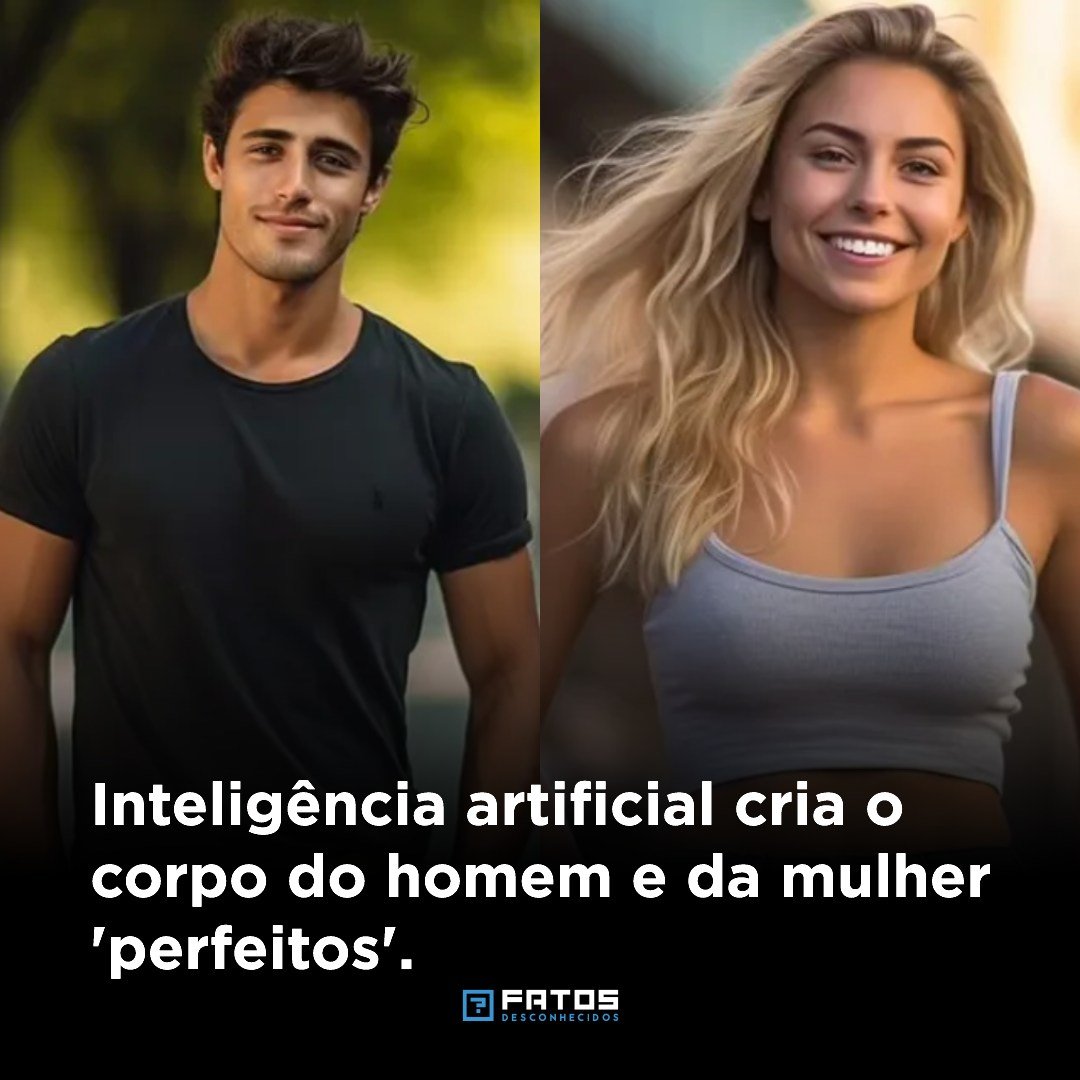Pediram à IA que produzisse corpos \, image size:1080x1080