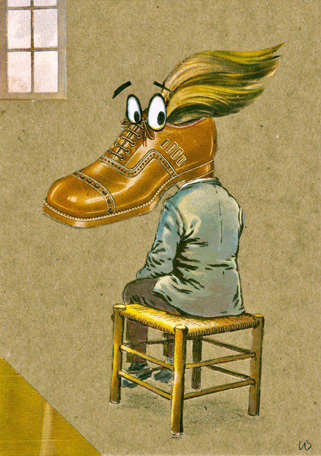 TODAY’S Scrapic
Bernard, Apprehensive