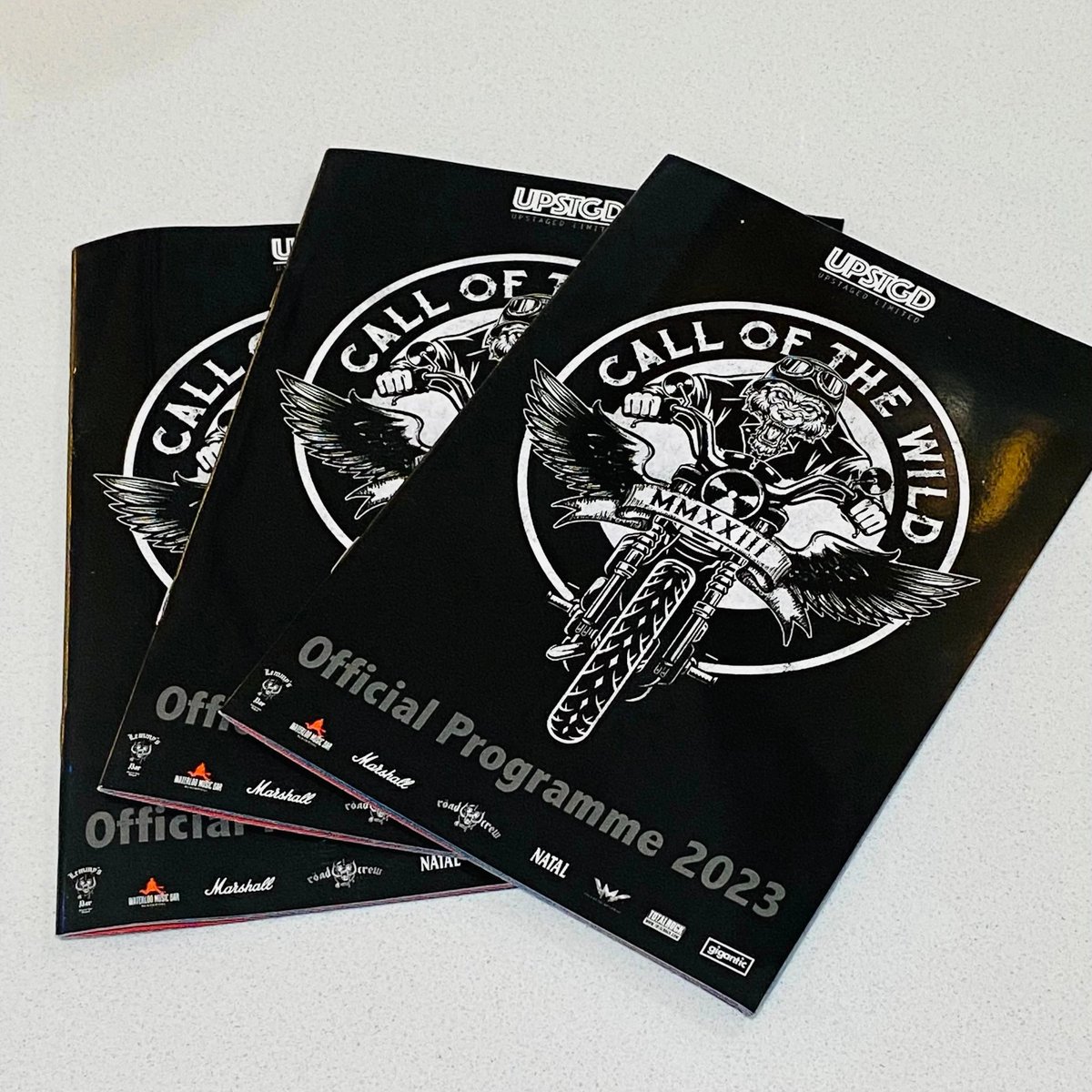 Official Call of the Wild Festival Programme available only at the event. #callofthewildfestival #COTW2023 #LimitedEdition @callofthewildf1 @Gigantic @LincsShowground @TotalRockOnline @TheWaterloo_BPL