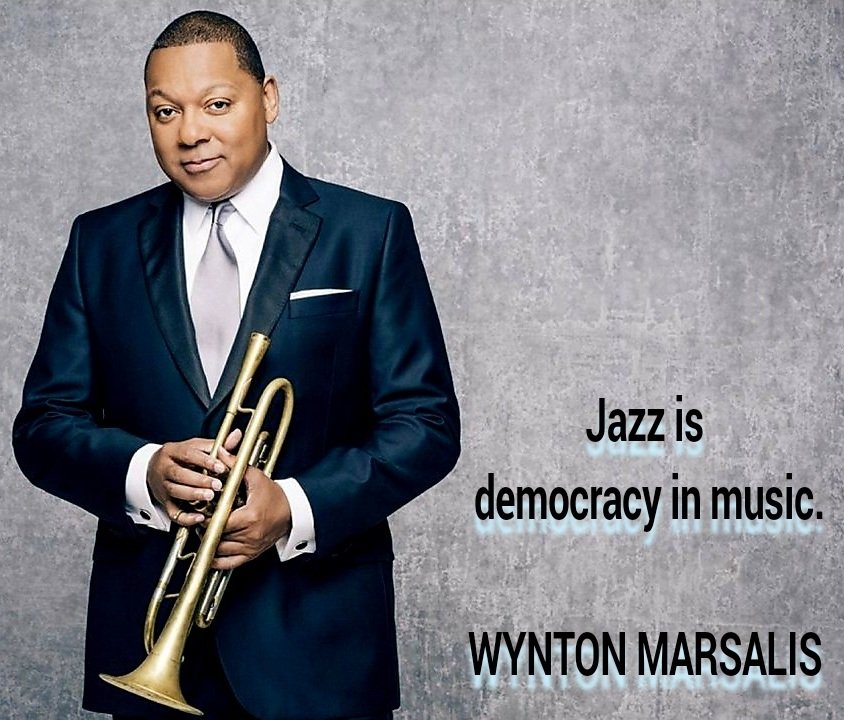 “Jazz is democracy in music.”

#WyntonMarsalis

#jazz #Jazzmusic #cazhareketi 

instagram.com/p/CsghidfqeQJ/…