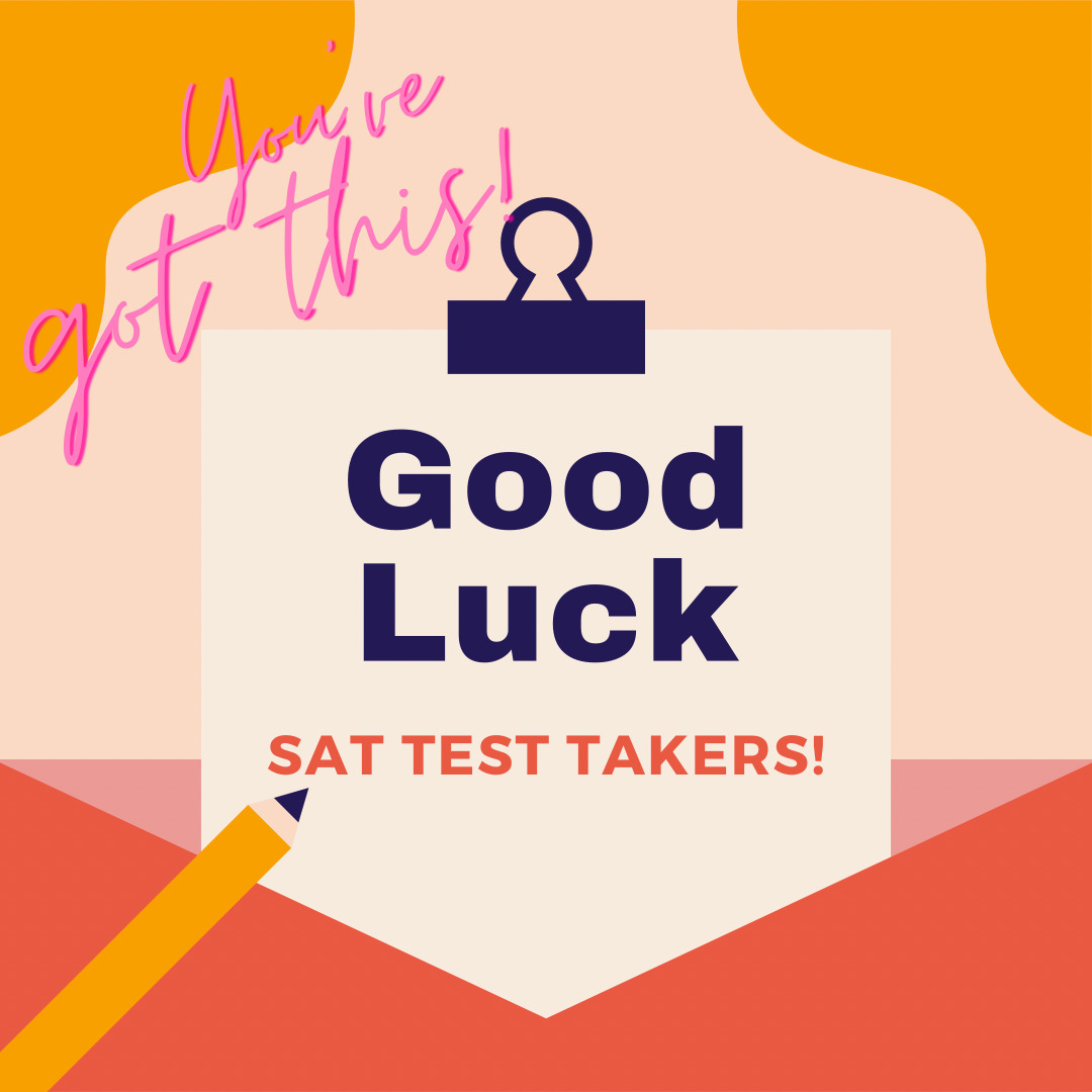 Rock that June #SAT friends! You've got this

#collegeadmissions #collegeadmissionadvice #admissions #collegeadvice #collegeapplications #TheBestUCollegeAdvising #parentingteens #raisingteens #bethebestu #SAT #2pencil #youvegotthis #testing #testoptional #collegeanswers