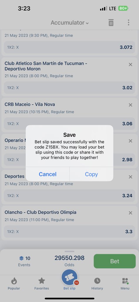 psalmmychizzy's tweet photo. Z15BX - @1xBet_Eng 
30K ODDS “10/10 DRAWS”

Select and win ✅
Wish u all good luck🤞 🙏❤️

👉Register : https://t.co/pbKO9FXar8
*Use promo code: Chizzy1x https://t.co/aJlYMvKGld