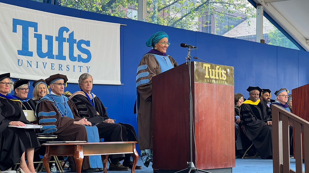 Tufts University on Twitter ""With passion and compassion, you can