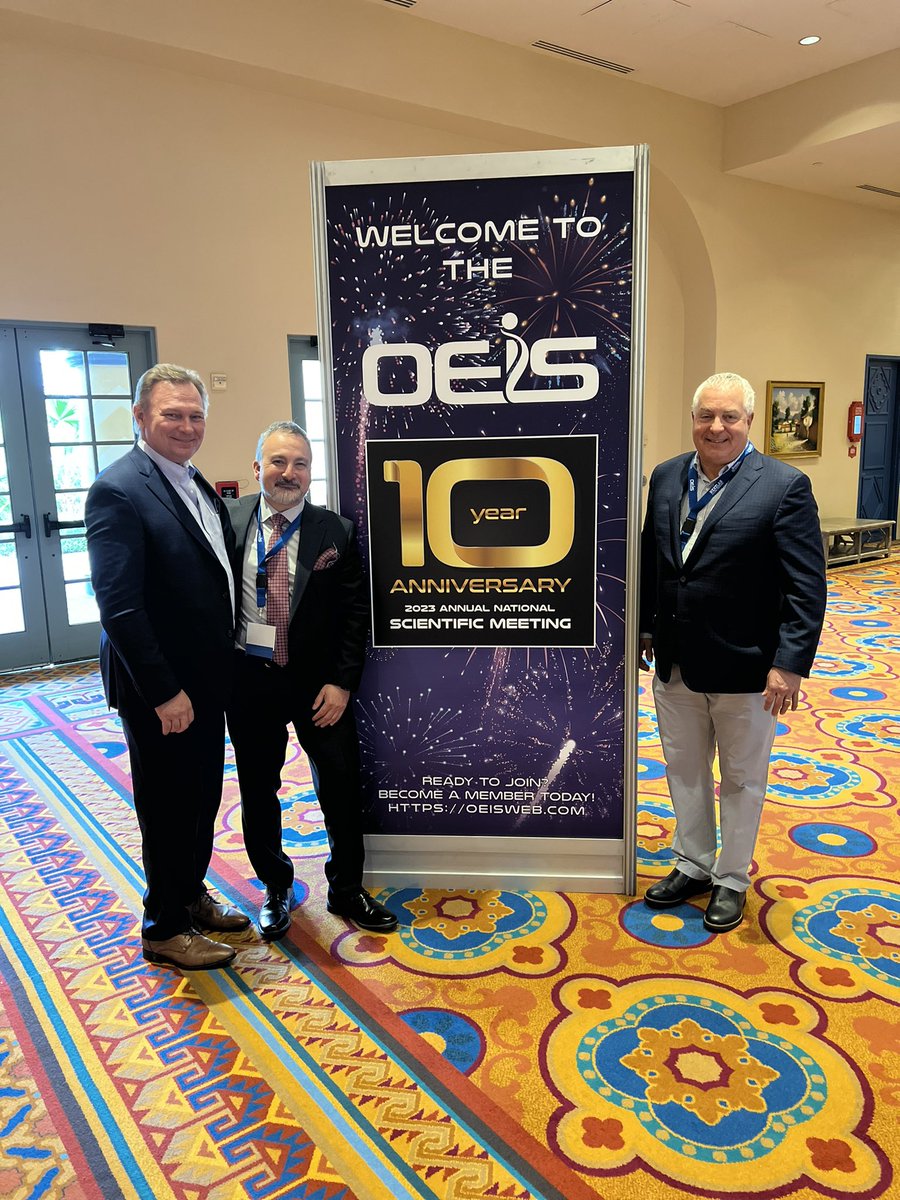 Thanks to all for a phenomenal OEIS 10th Annual Meeting in Orlando.   Big shoutout to the entire leadership and all our partners that help protect this space! @Watts_IR @FadiSaab17 @bretwiechmann @RafaMalgor @OEISociety #vascular #OBL #PAD #limbsalvage #vein