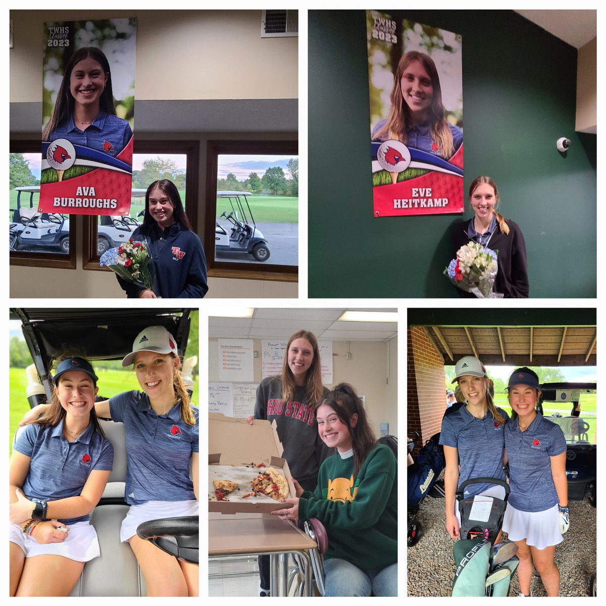 I'm extremely proud of these 2 young ladies graduating <a href="/TWHS_Cardinals/">Thomas Worthington High School</a> this afternoon! Great things are coming for and from both of them and it was an honor to coach them and have them as students.