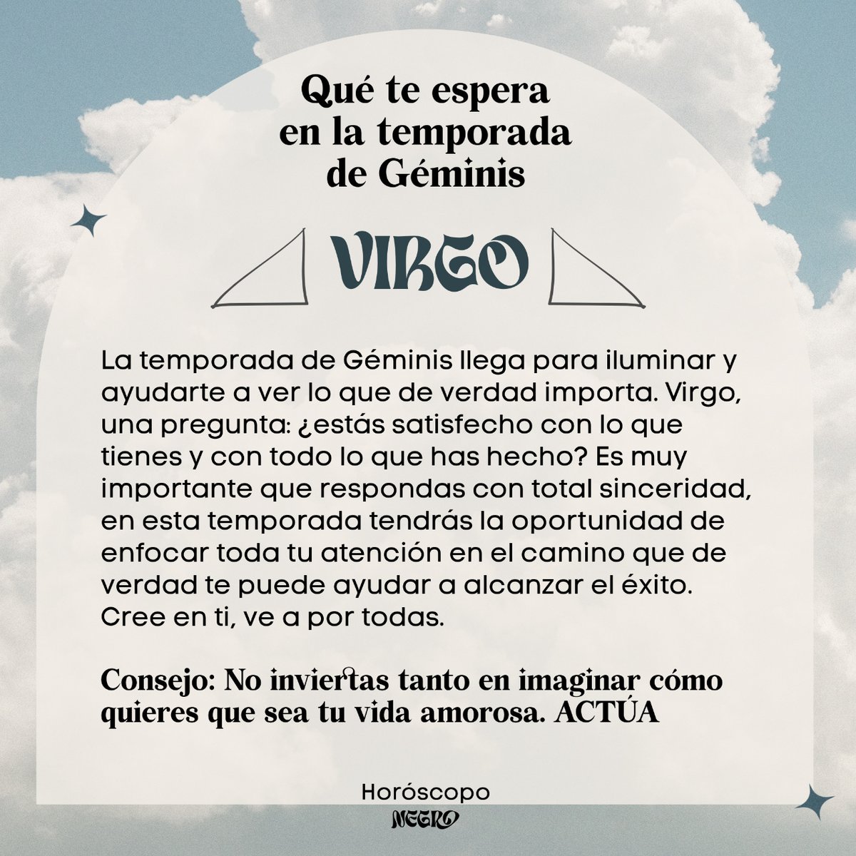 Qué te espera para la temporada de Géminis ✨🔮✨ #virgo #horoscoponegro