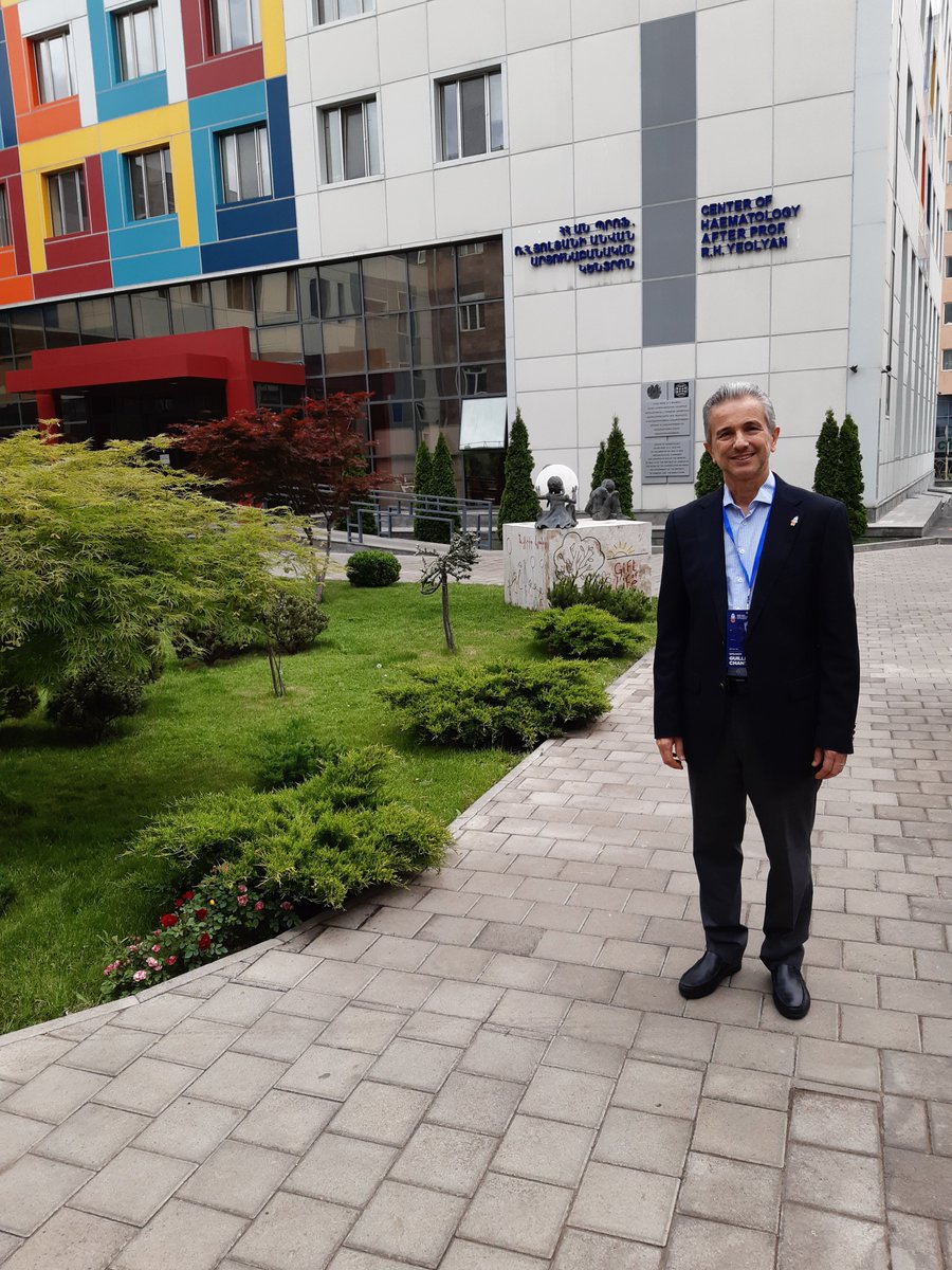 Yesterday I had the honor to visit the pediatric oncology and BMT center at the hematology center in Yerevan. Great facility, great team and great to find Argentina in the in patient ward. @SiopAsia2023 @gevor