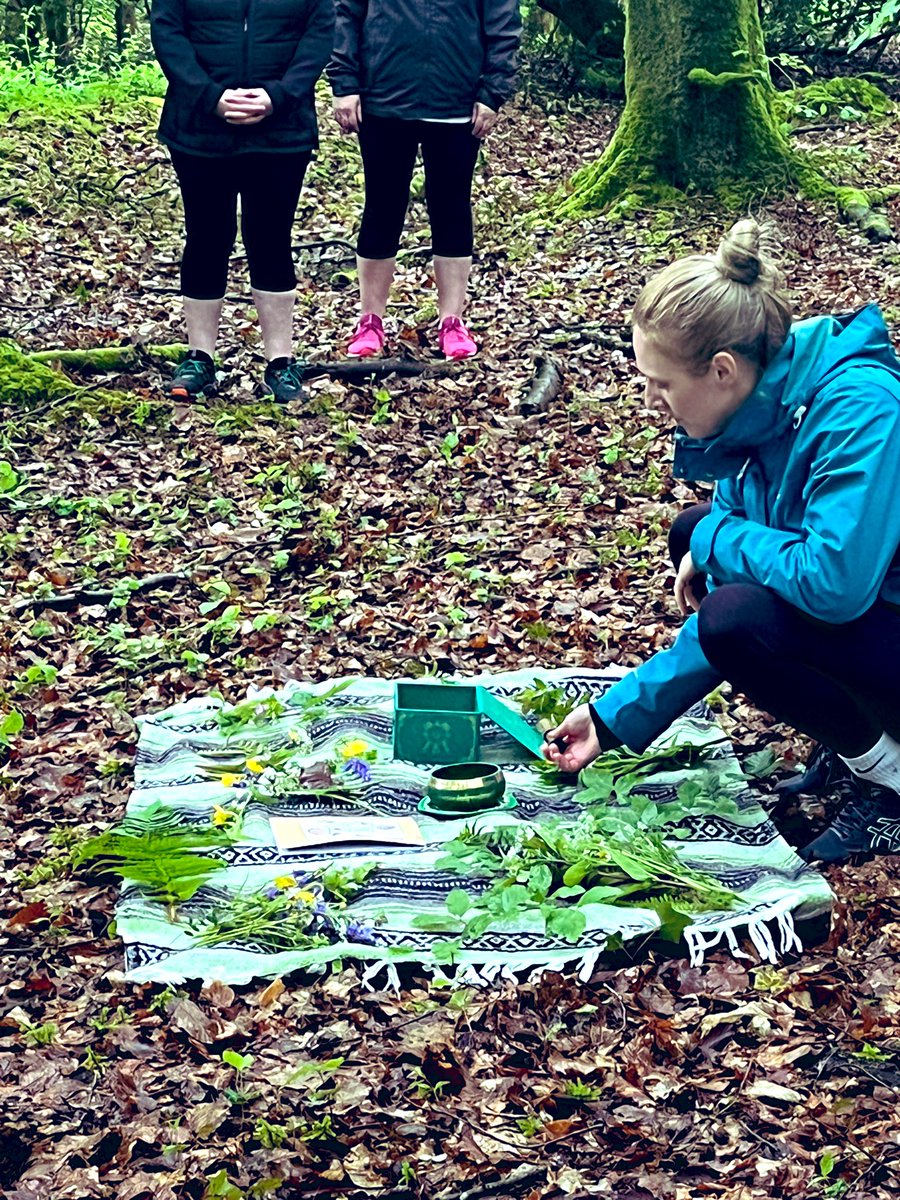 Week 2 of Well Woman Walks  & Yoga🧘🏻‍♀️ trying out some sound baths &  embracing all the gorgeous green around us 💚🌳✨ drop in next week: eventbrite.ie/e/drop-in-pass… #BBOUTDOOR #healthycommunities #mentalhealth #thisiscavan