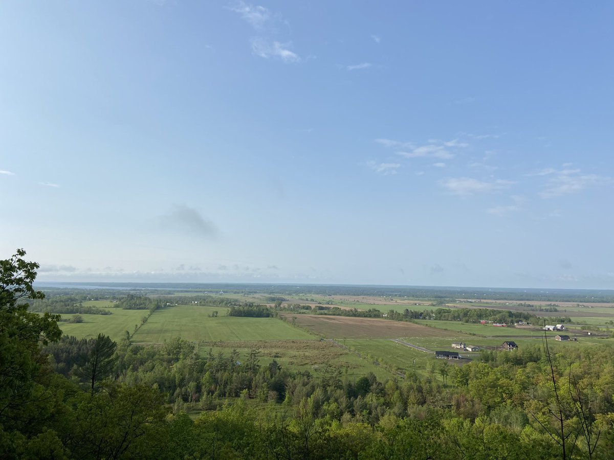 Pontiac perfection, view from Luskville Falls #SundayMotivation <a href="/NCC_GatPark/">Gatineau Park</a> Not without 🦟 spray!