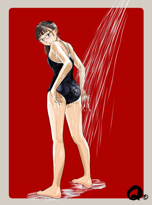 シャワー🚿
(過去絵修正) 