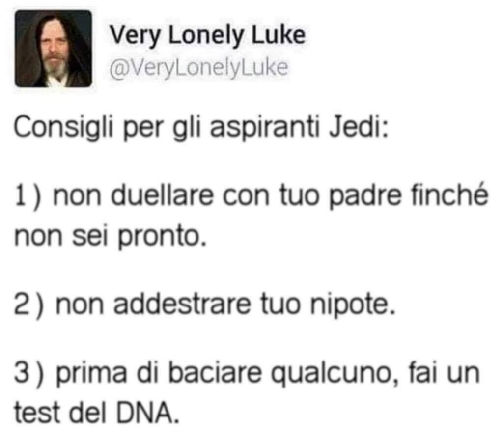 DiscorsiChewbe's tweet photo. Dal nostro gruppo
.
.
.
#starwars #starwarsita #memestarwars #idiscorsidichewbecca #guerrestellari #chewbecca #chewbacca https://t.co/f2pVd1RjfZ