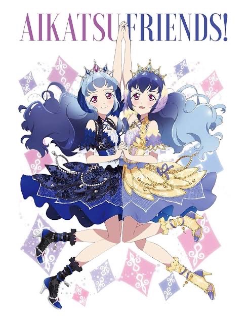 双子キャラクターだと「アイカツフレンズ！」の白鳥さくや＆かぐや
