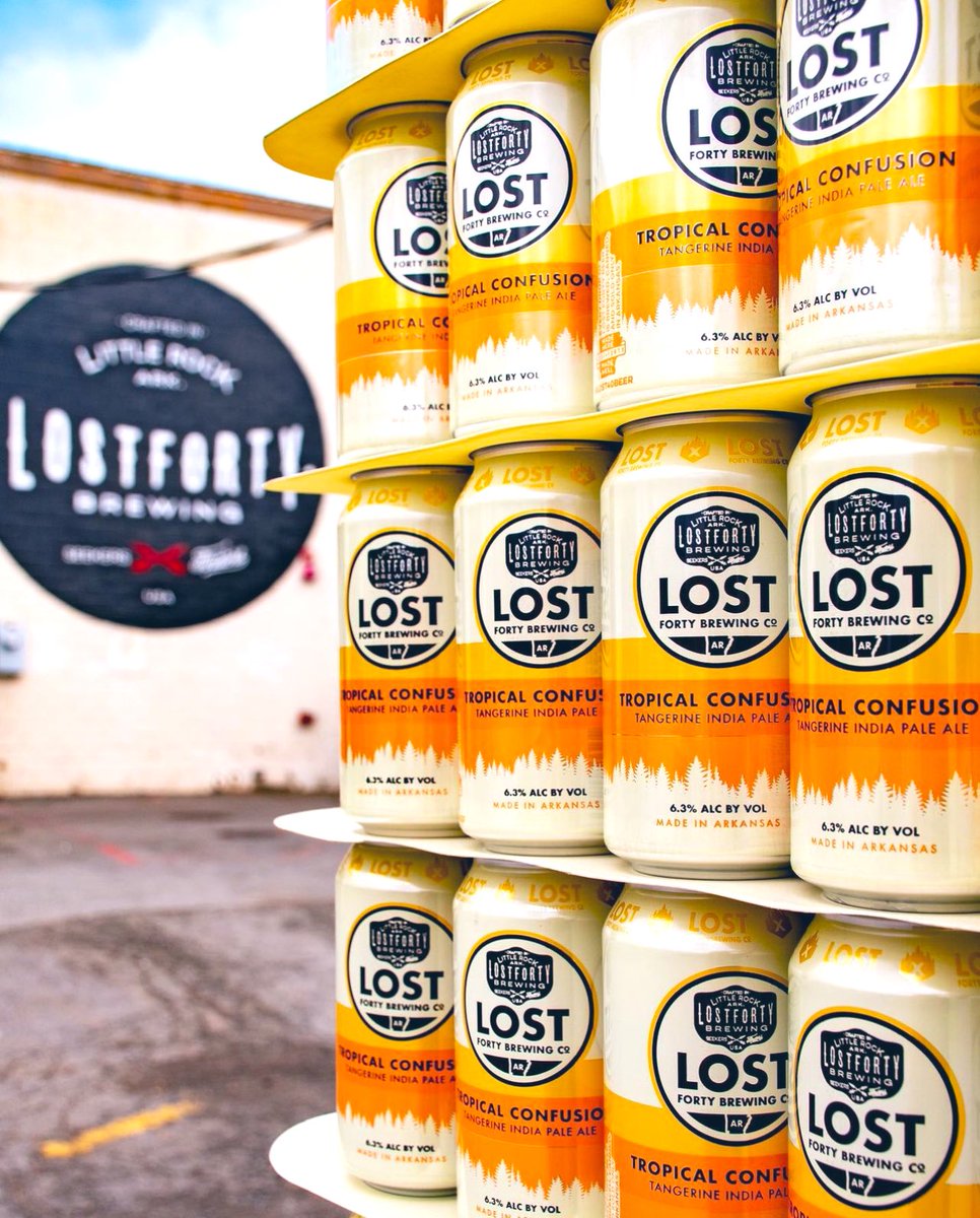 orange juice for sunday #brunch — L40 style. 🍊😵‍💫👌 Sip a Tropical Confusion Tangerine IPA in the taproom with a sausage biscuit for brekkie and find it on shelves statewide this week for #MemorialDayWeekend cooler stock up runs!