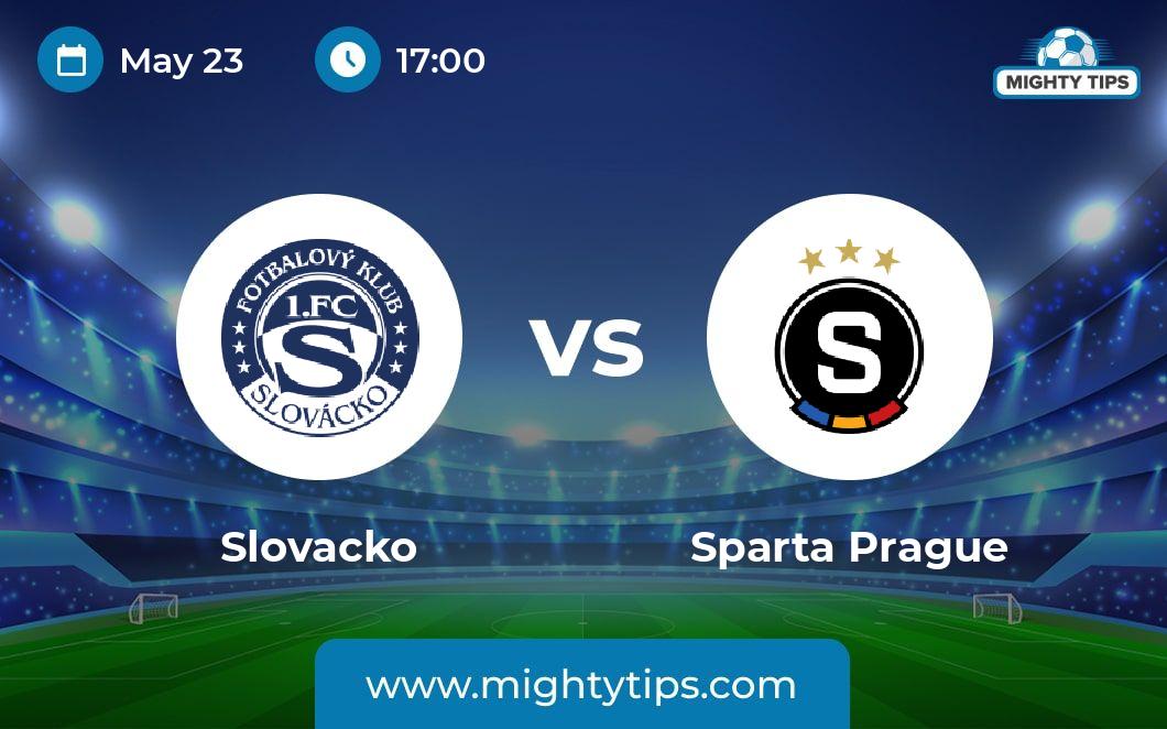 Mighty Tips on Twitter "Slovacko vs Sparta Prague prediction 23.05.