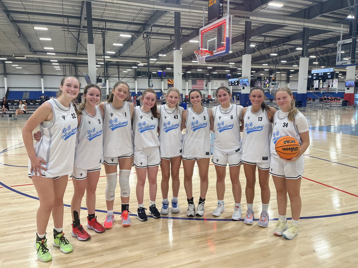 Congrats to our 10th Grade Black on going 3-0 in pool play at the TOC Spring Classic in Phoenix, AZ!! One more game before we head back home!! Great job ladies and coaches!!

#macronsports #workhardplayharder