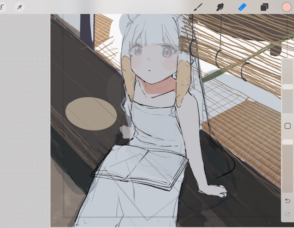 「wip」|ちわのイラスト