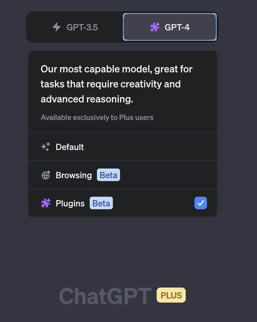 First day with #GPTPlugins and I'm already impressed! 🚀 These AI tools are like superpowers for thinking – expanding what's possible and I can't wait to explore more. Who else has tried them out? #AI #Innovation #DayOne