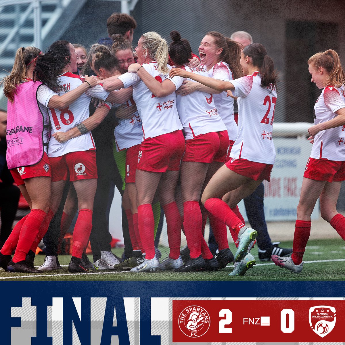 spartansfcwomen's tweet photo. Ending the season on a high 😍

#DBDF https://t.co/5FqUw2rykt