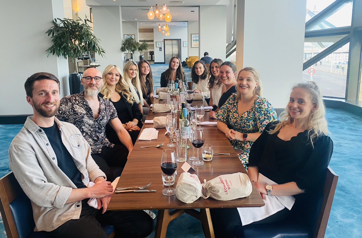 Fantastic evening with the Travel Places team!