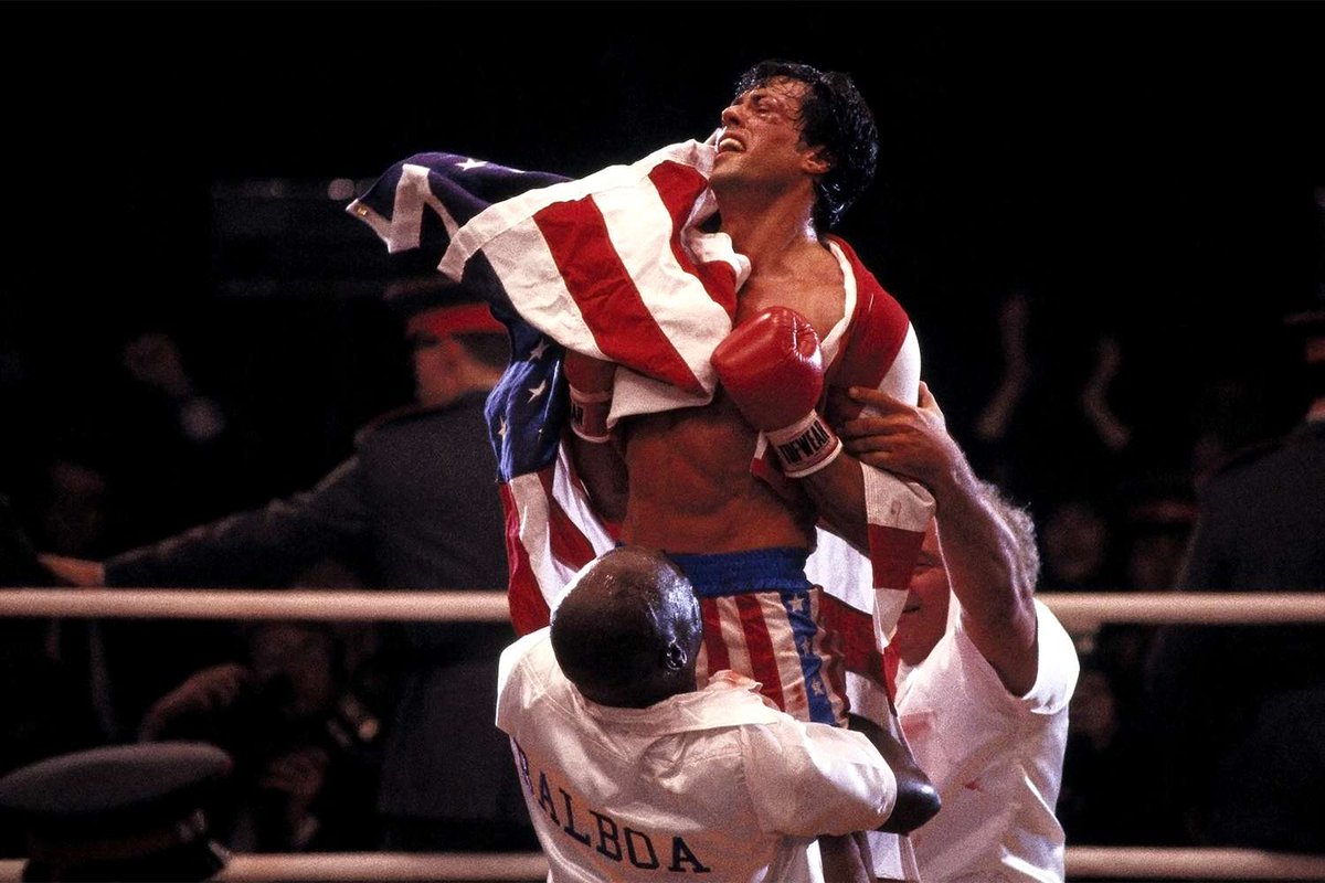 This week we discuss the movie that singlehandedly caused the demise of the Soviet Union, #RockyIV. Rocky takes on the evil commie Ivan Drago to avenge the brutal boxing death of Apollo Creed. Get the Eye of the Tiger Wednesday at soundcloud.com/murmanproducti….