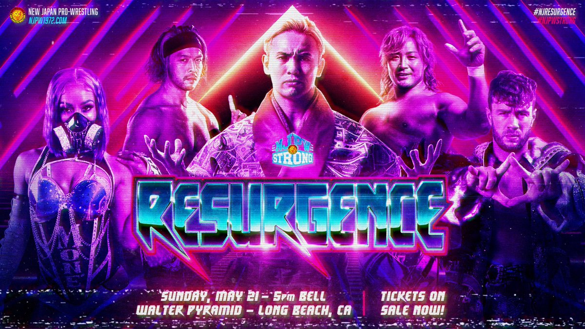 Happy NJPW Resurgence Day!!
Walter Pyramid- Long Beach, CA
📺: @njpwworld 
🎟️: longbeachstate.evenue.net/cgi-bin/ncomme…

#njresurgence #njbosj #njpw #AEWDynamite #IMPACTonAXSTV #CMLL