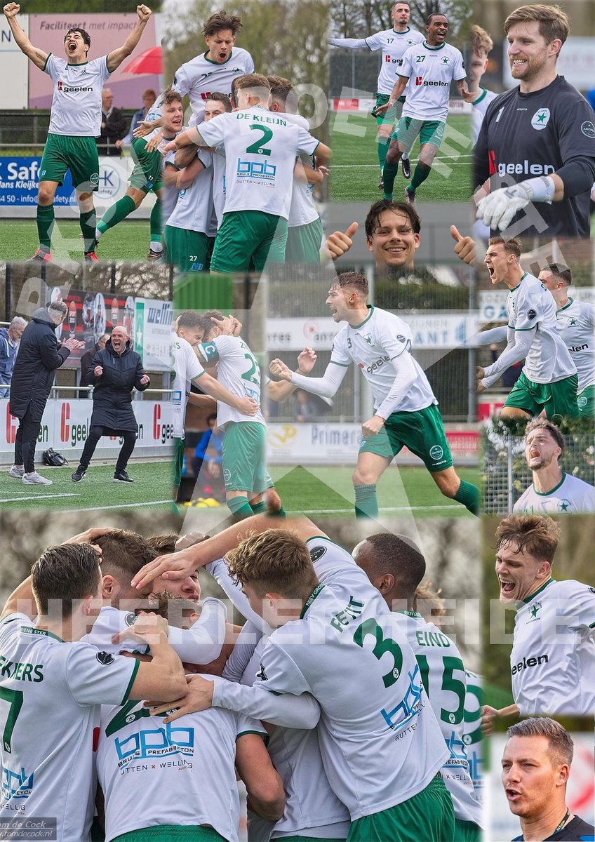 rksvGroeneSter's tweet image. 💚 𝗪𝗜𝗝 𝗭𝗜𝗝𝗡 𝗘𝗥 𝗪𝗘𝗘𝗥 𝗕𝗜𝗝!

⇢  2023/2024 #derdedivisie #handhaving