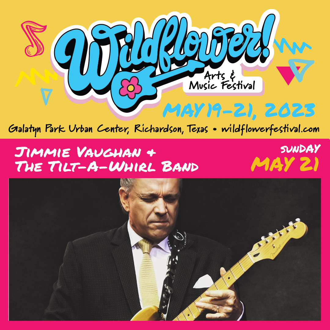 WildflowerFest's tweet image. Sunday Funday is here and admission is $20 for the last day of Wildflower! Arts &amp;amp; Music Festival featuring Jimmie Vaughan &amp;amp; The Tilt-A-Whirl Band on the Methodist Richardson Amphitheater Stage. We've got 5 stages of live music rockin' all day! #WAMFEST23 wildflowerfestival.com